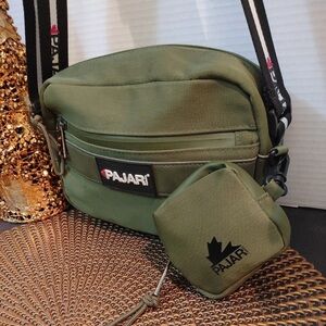 Pajar Olive Green Messenger Bag